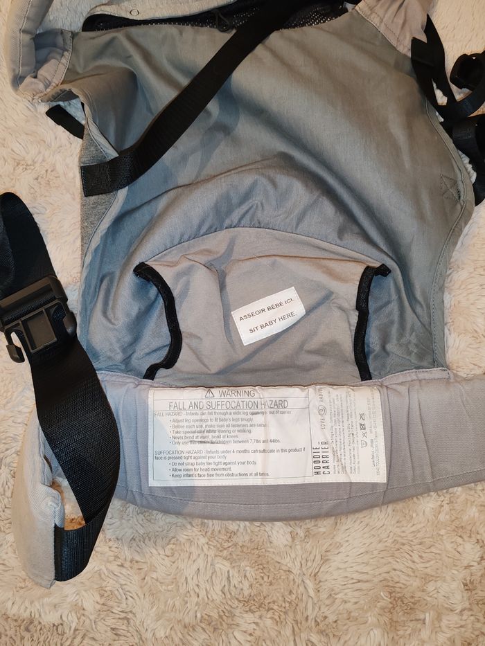 Porte bébé Hoodie Carrier love radius - photo numéro 2