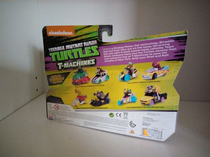 Tortues ninja T machines Raph et Splinter - photo numéro 2