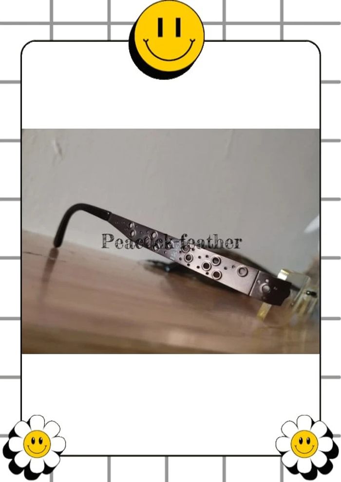 Monture de lunettes de vue marron/ cuivre IKKS - photo numéro 5