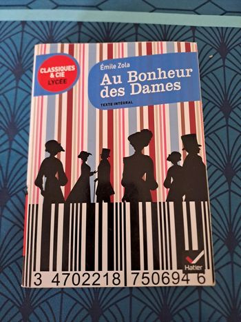 Livre Au Bonheur des Dames, Émile Zola
