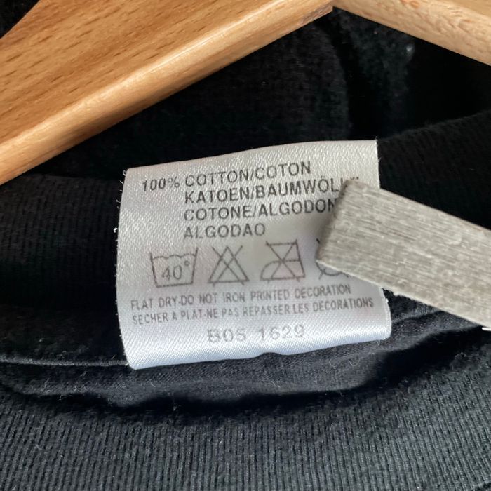 T-shirt noir Losc Uefa Champions League B&C homme coton logo rouge et imprimé dos taille M-L V059 - photo numéro 6