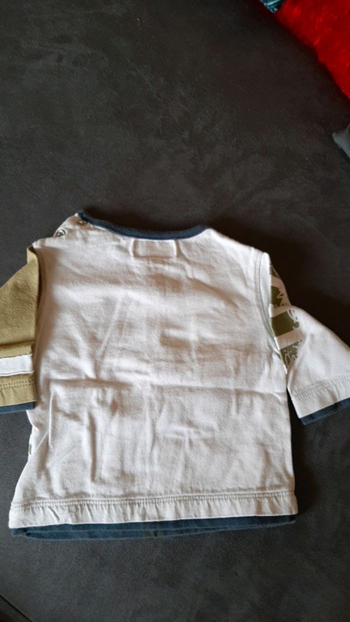 T-shirt bébé garçon 3 mois - photo numéro 6
