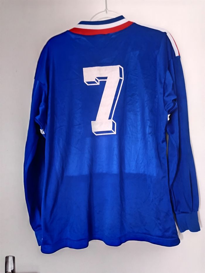 Maillot foot homme Adidas équipe de France vintage - photo numéro 4