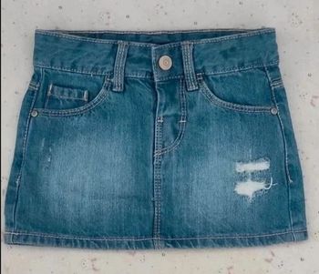 Jupe jean fille 3 ans