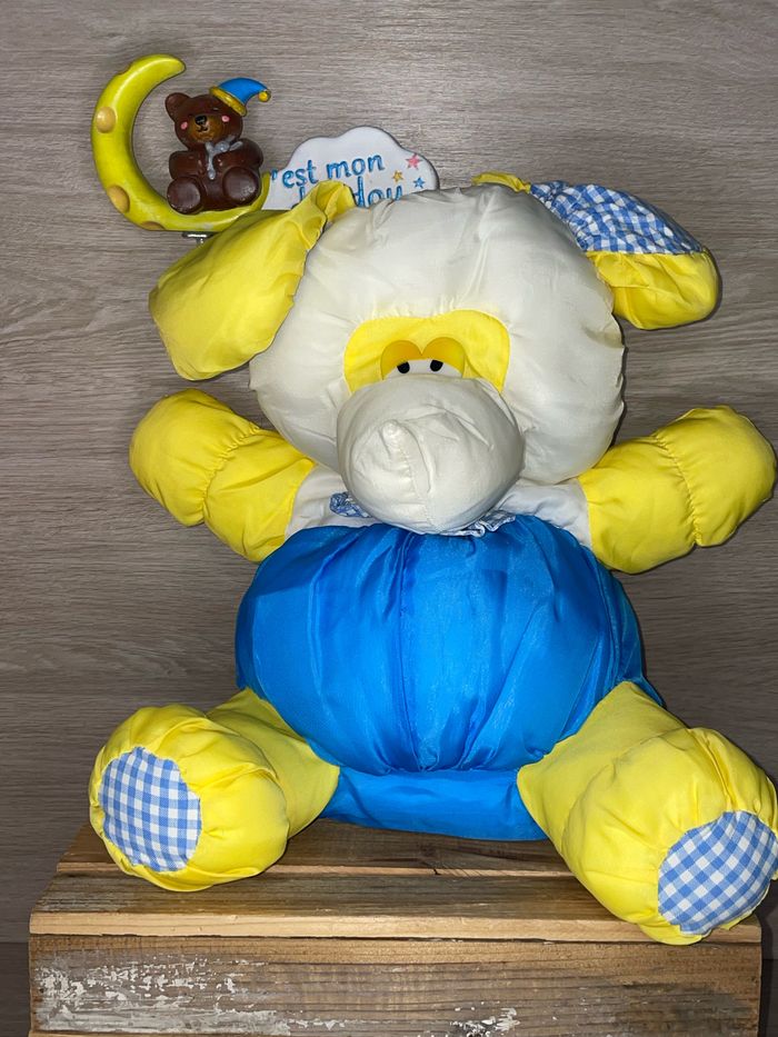 BKN07 doudou souris 🐭 en toile