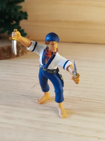 PAPO pirate Corsaire Figurine personnage homme aux couteaux