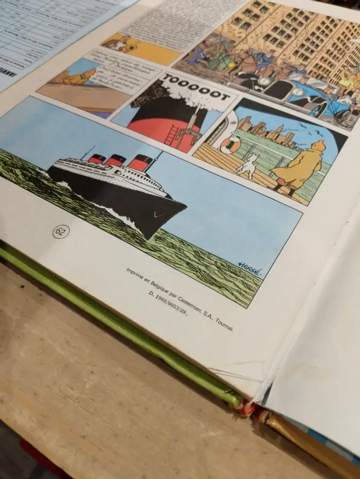 Les aventures de Tintin - Tintin en Amérique 1947 - photo numéro 5
