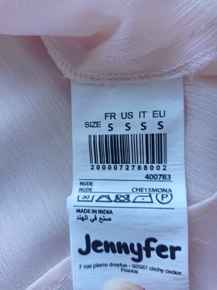 BLOUSE JENNYFER Rose Pâle. - photo numéro 3