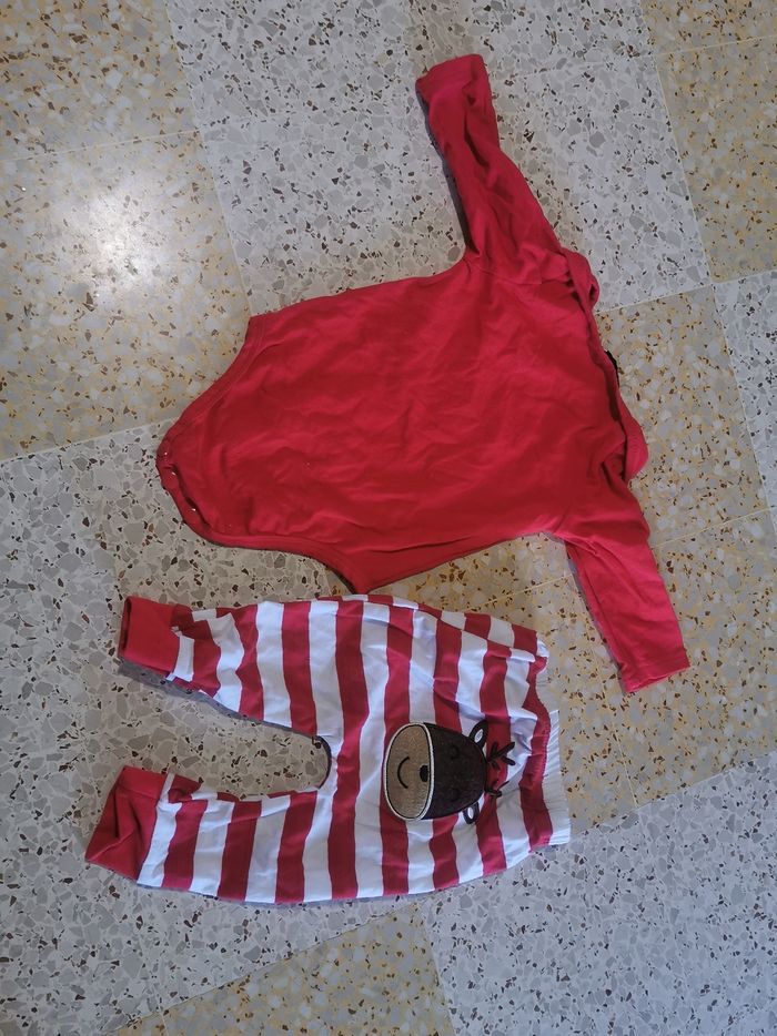 Ensemble bébé Noël 70cm - photo numéro 4