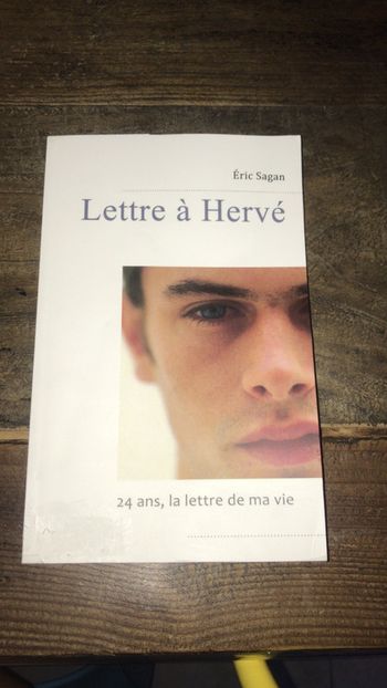 Éric Sagan - livre - Lettre à Hervé -