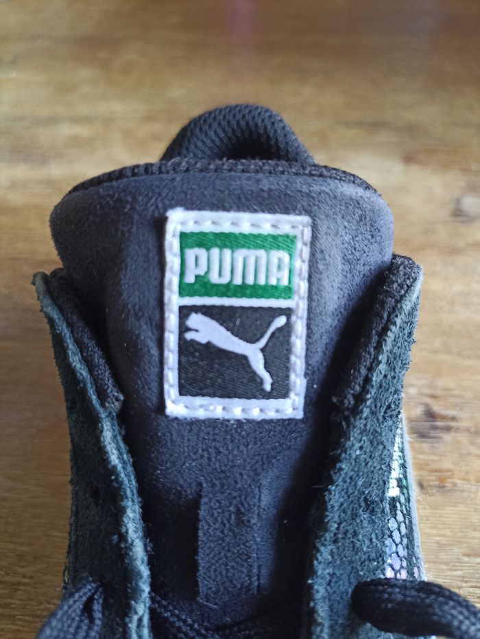 Chaussures enfant PUMA Suède taille 25 - photo numéro 9