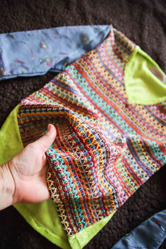 T-shirt vintage LoudnessParis, crochet/jeans - photo numéro 4