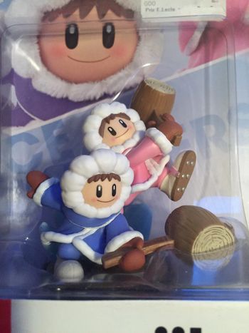 Figurine Nintendo amiibo Super Smash Bros ice climbers numéro 68