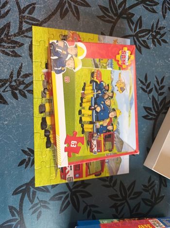 Puzzle Sam le pompier