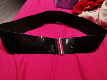 Ceinture pailletée 85 cm