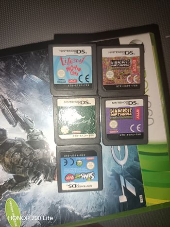 jeux Xbox 360 halo etc et nitendo DS 5 euros le jeux 