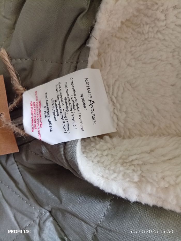 Manteau doudoune Damart S - photo numéro 4