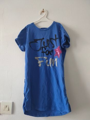 Tee-shirt long Girls love fashion 12 ans