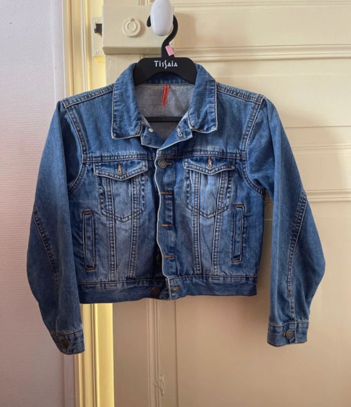 veste en jean fille