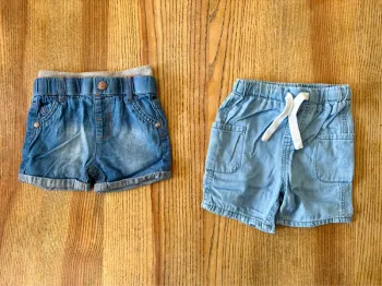 Lot de 2 shorts