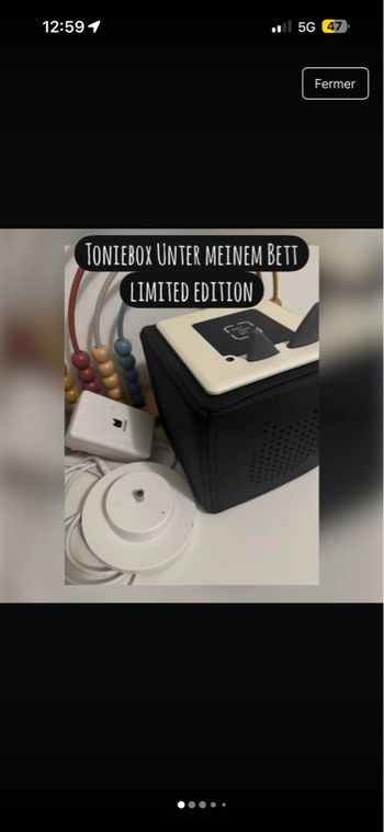 Toniebox noir et blanche 