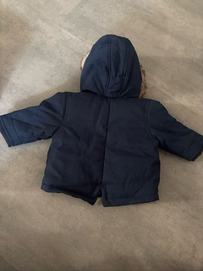 Parka Okaïdi avec fourrure à l’intérieur 6 mois - photo numéro 4