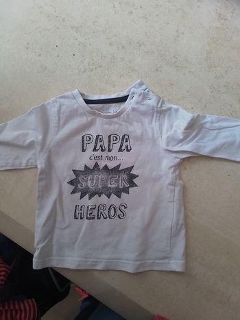 Tee-shirt short manche longue