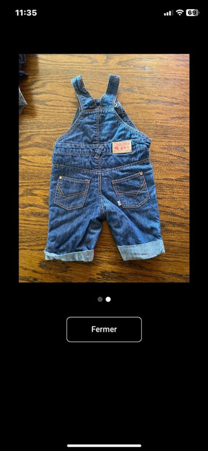 Salopette en jean - photo numéro 2
