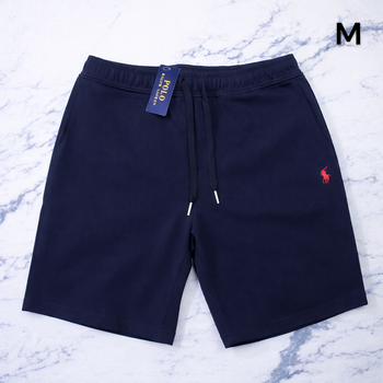 Short Ralph Lauren - Taille M - Couleur Bleu logo brodé rouge - Neuf