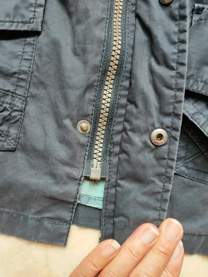 Veste légère à capuche 8 ans Sergent major - photo numéro 7