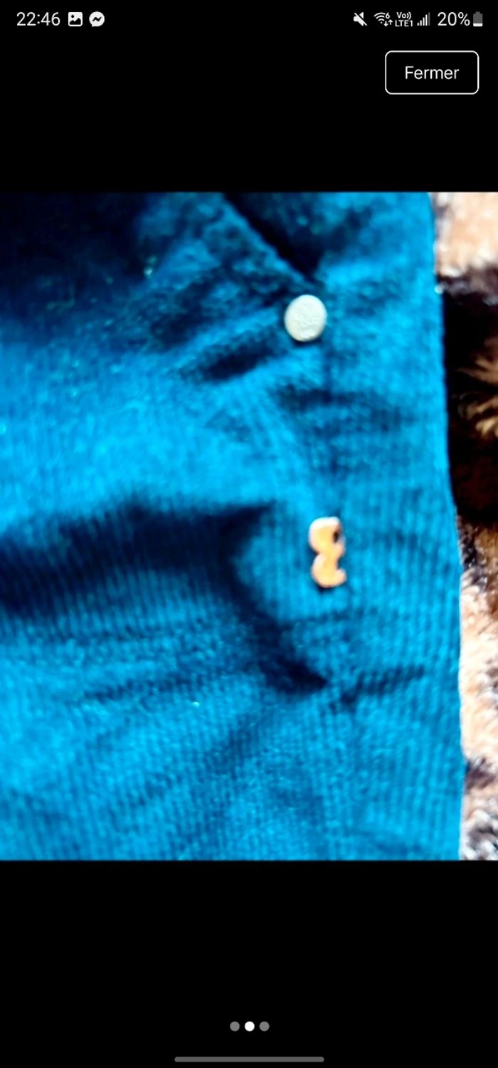 Pantalon velours garçon 💙 - photo numéro 2