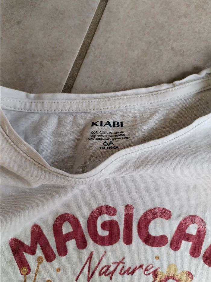 Tee-shirt Kiabi, taille 6 ans - photo numéro 2