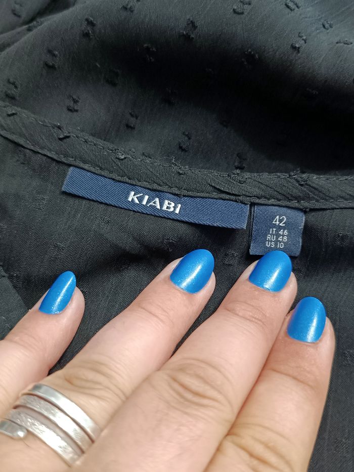 Robe noire plumetis Kiabi - photo numéro 5