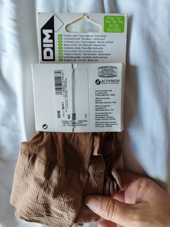 Lot de 6 mi- bas taille 35/41 - photo numéro 2