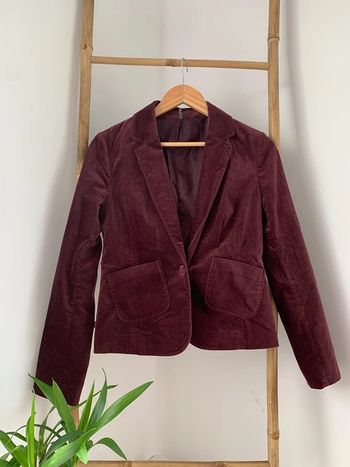 Blazer Naf Naf bordeaux taille 38