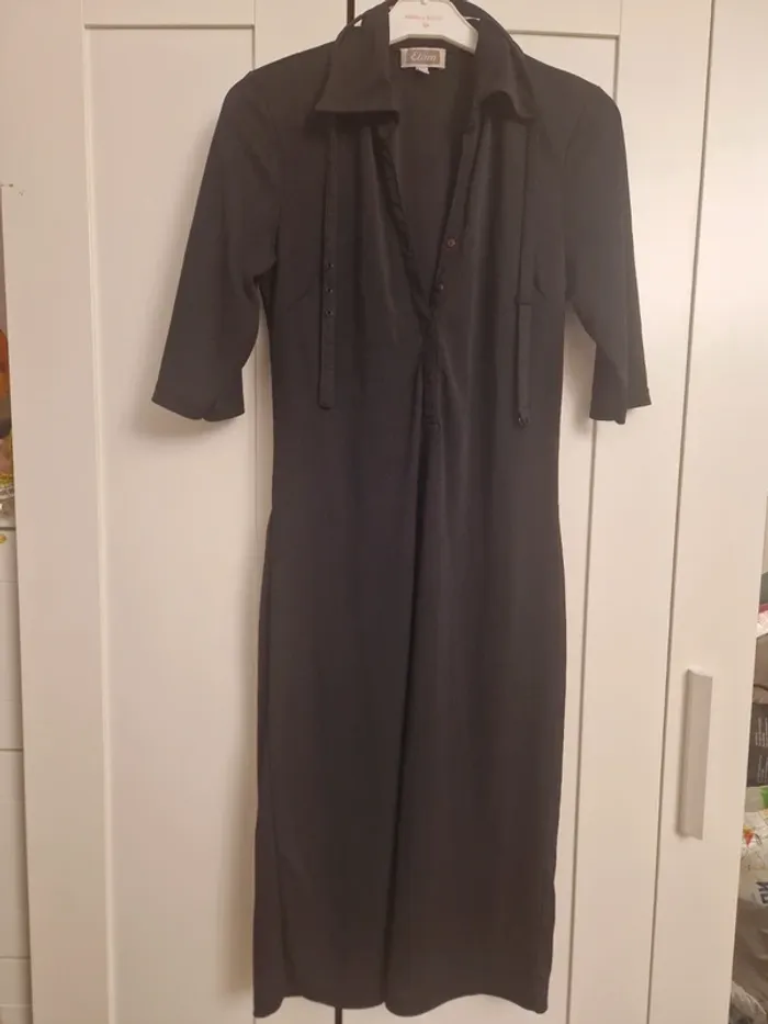 Robe noire Etam, 38, neuve