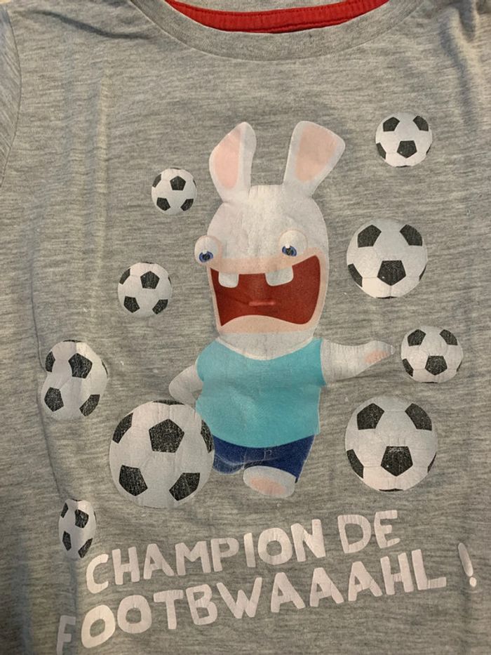 T shirt lapin crétins - photo numéro 5