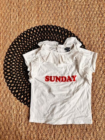 TEE shirt sunday col