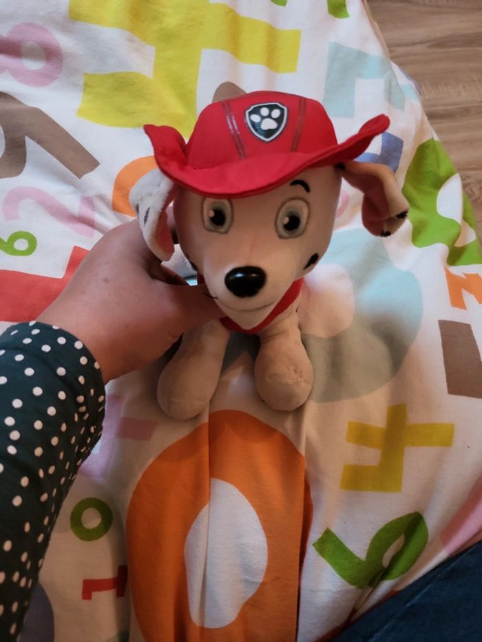 Peluche Marcus pat patrouille