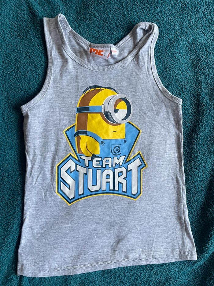 T shirt garçon Minions 8 ans