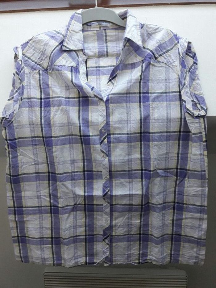 Chemise à carreaux 42