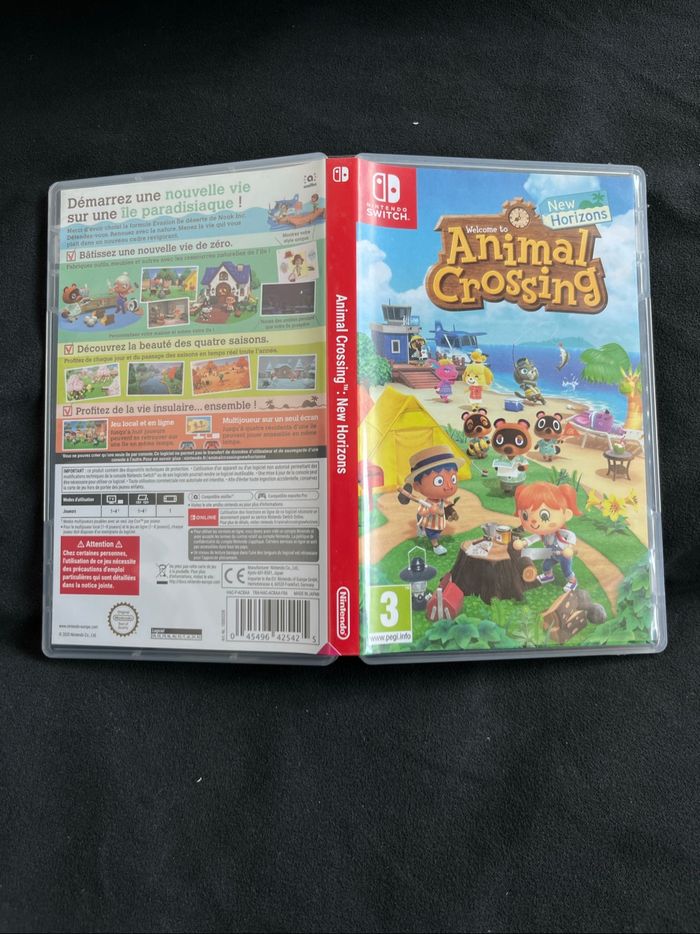 Jeu animal Crossing switch