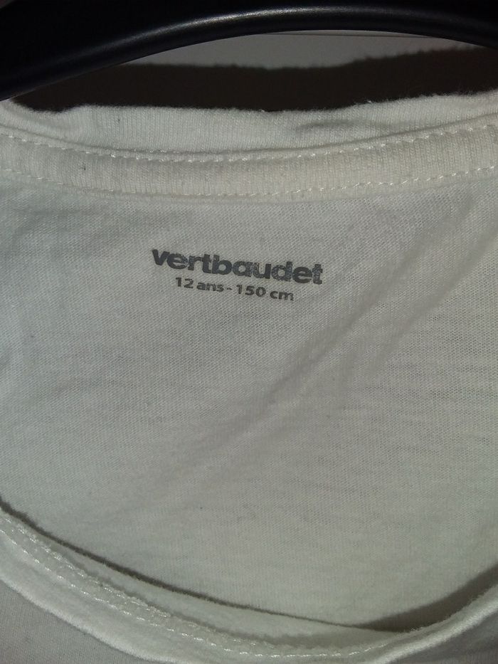 T shirt rayé et doré - photo numéro 3