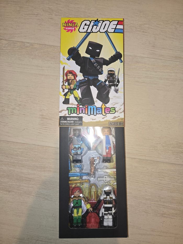 Coffret Gijoe neuf minimates ninja force - photo numéro 3
