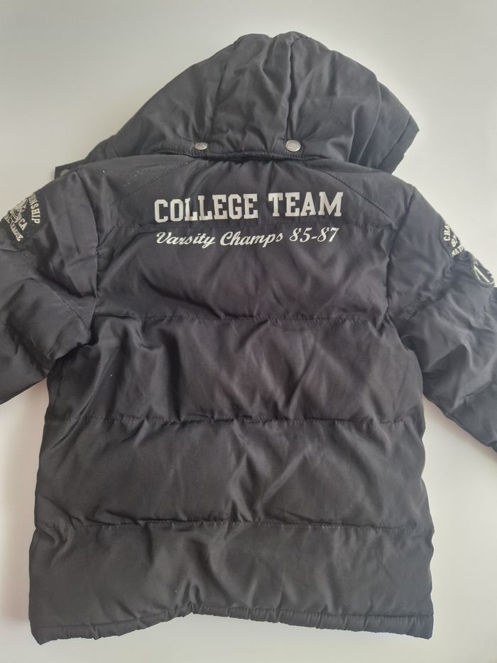 Doudoune noire garçon 4 ans Orchestra - photo numéro 4