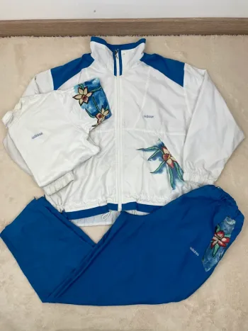 Ensemble Survêtement Tracksuit Adidas Steffi Graf Tennis très Rare 80’s