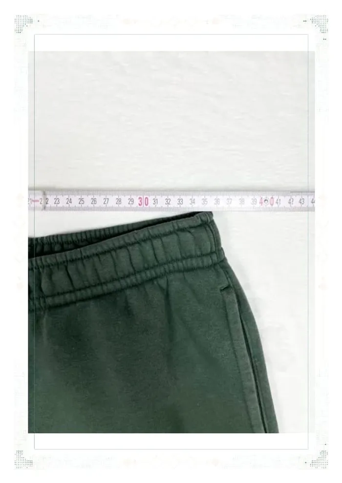 Nike bas de jogging vert femme taille S coton - photo numéro 7