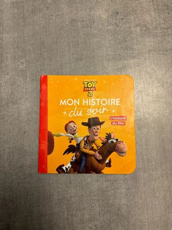 Livre Toy Story, deux mon histoire du soir