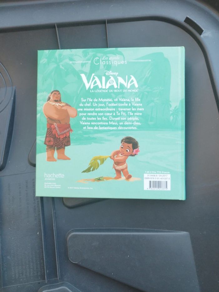 Livre Vaiana disney - photo numéro 3