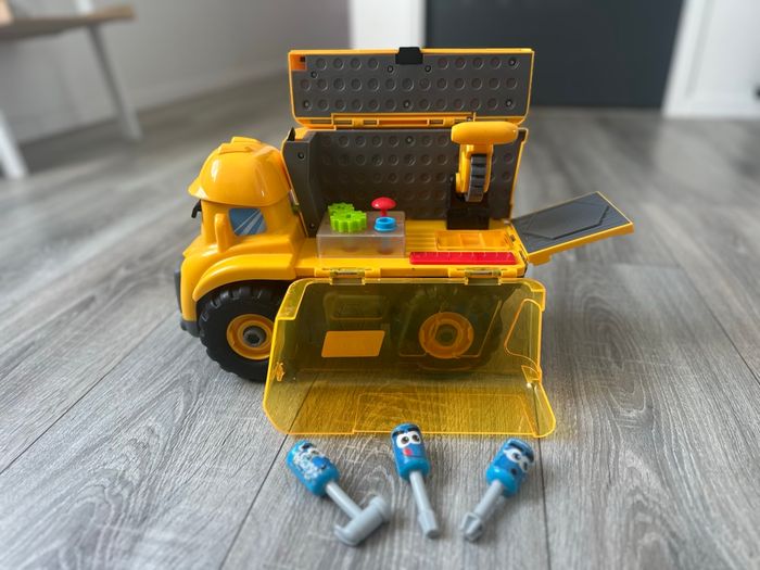 Lot de 2 camions CAT engins de chantier - photo numéro 4